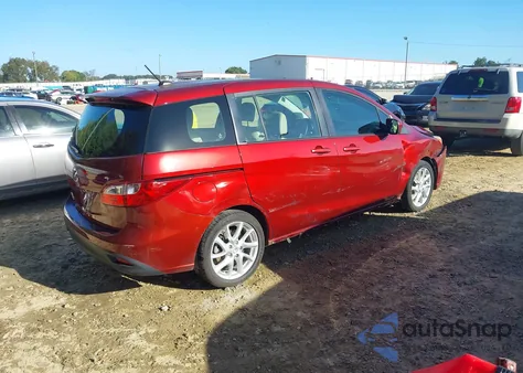 2012 Mazda Mazda5 Grand Touring from USA, damaged, VIN JM1CW2DL1C0142549